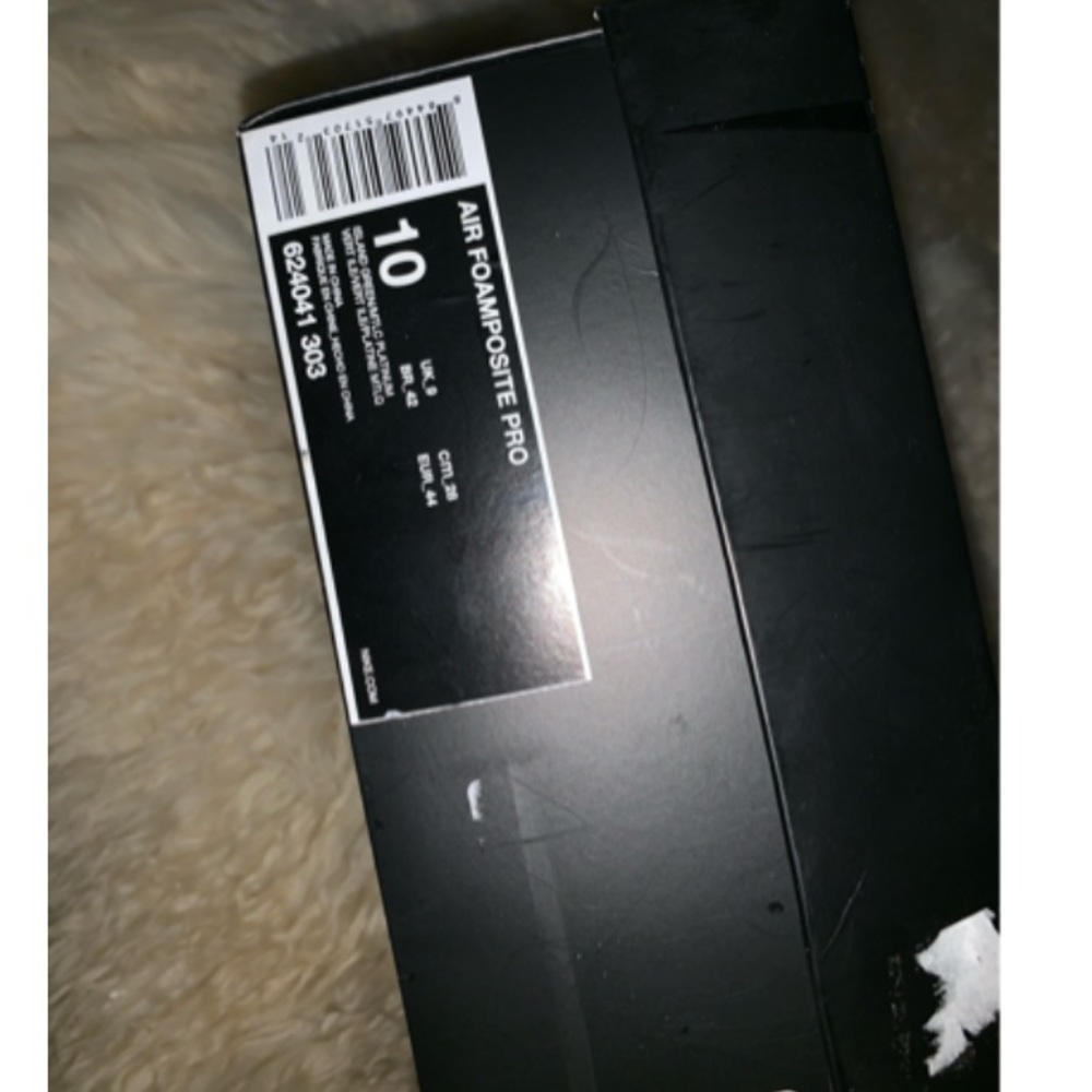 Aqua Blue Nike Air Foamposites - Picture 3 of 8